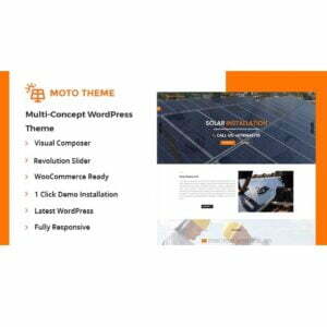 Solar Installation – WordPress Theme